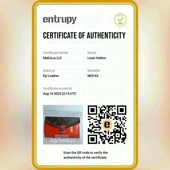 Entrupy Authentication (FOR Non Hermes
Premium Items) - Picture 10 of 16